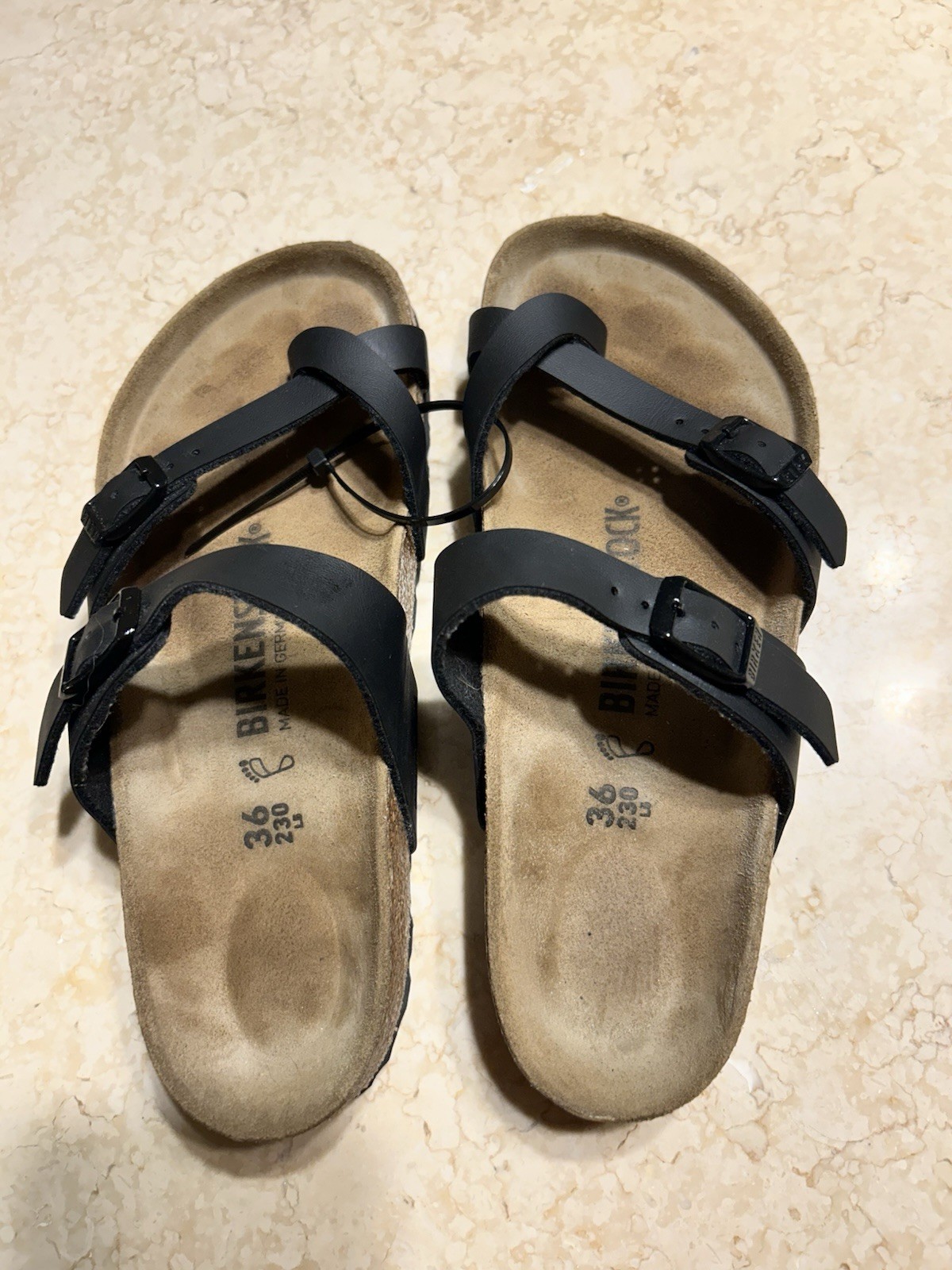 Birkenstock Mayari Birko-Flor Toe-Loop Sandals for Women Size 36M Ladies Size 5