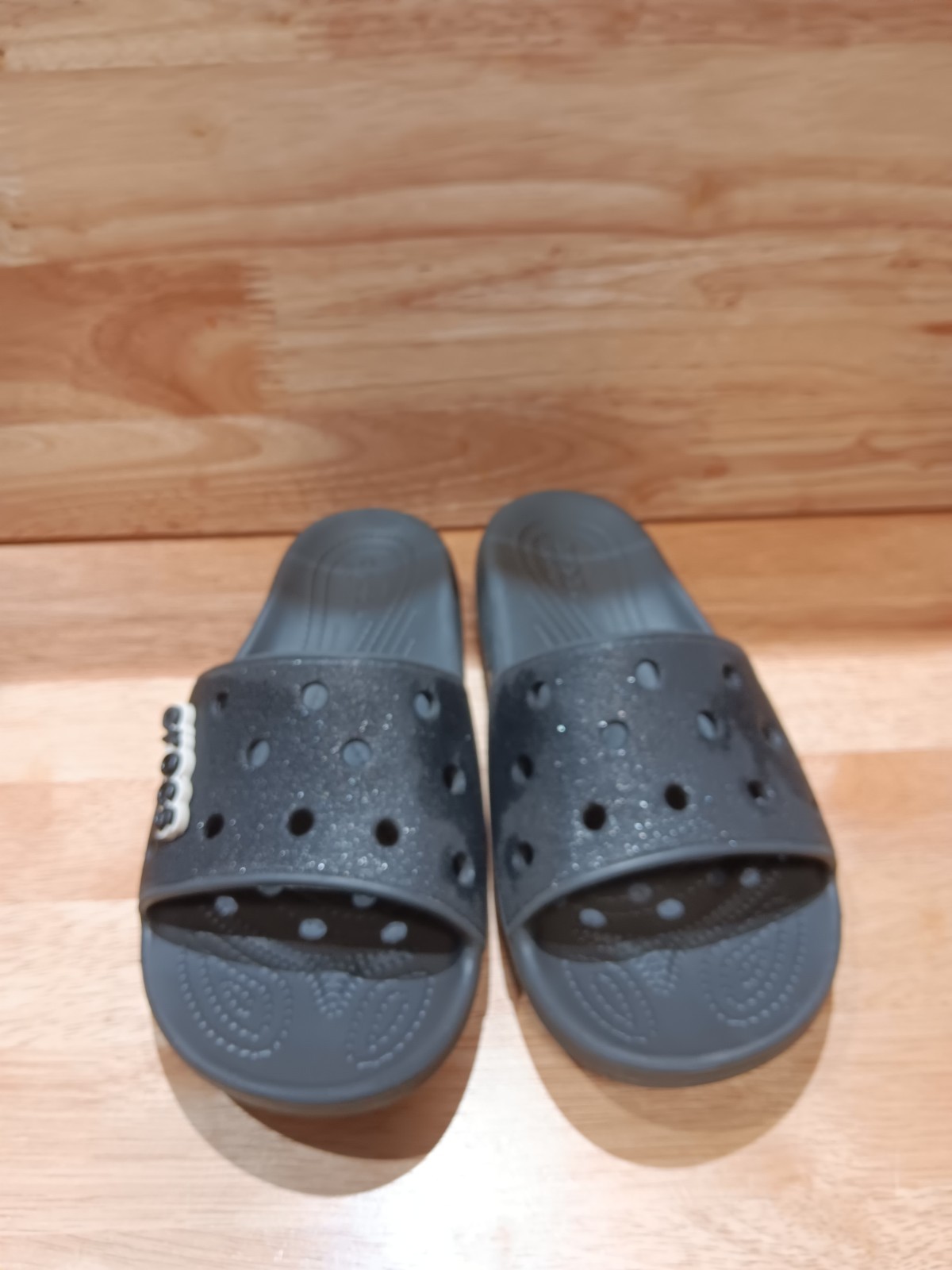 Crocs Classic Slide Sandal Black size Men 4/ Women 6
