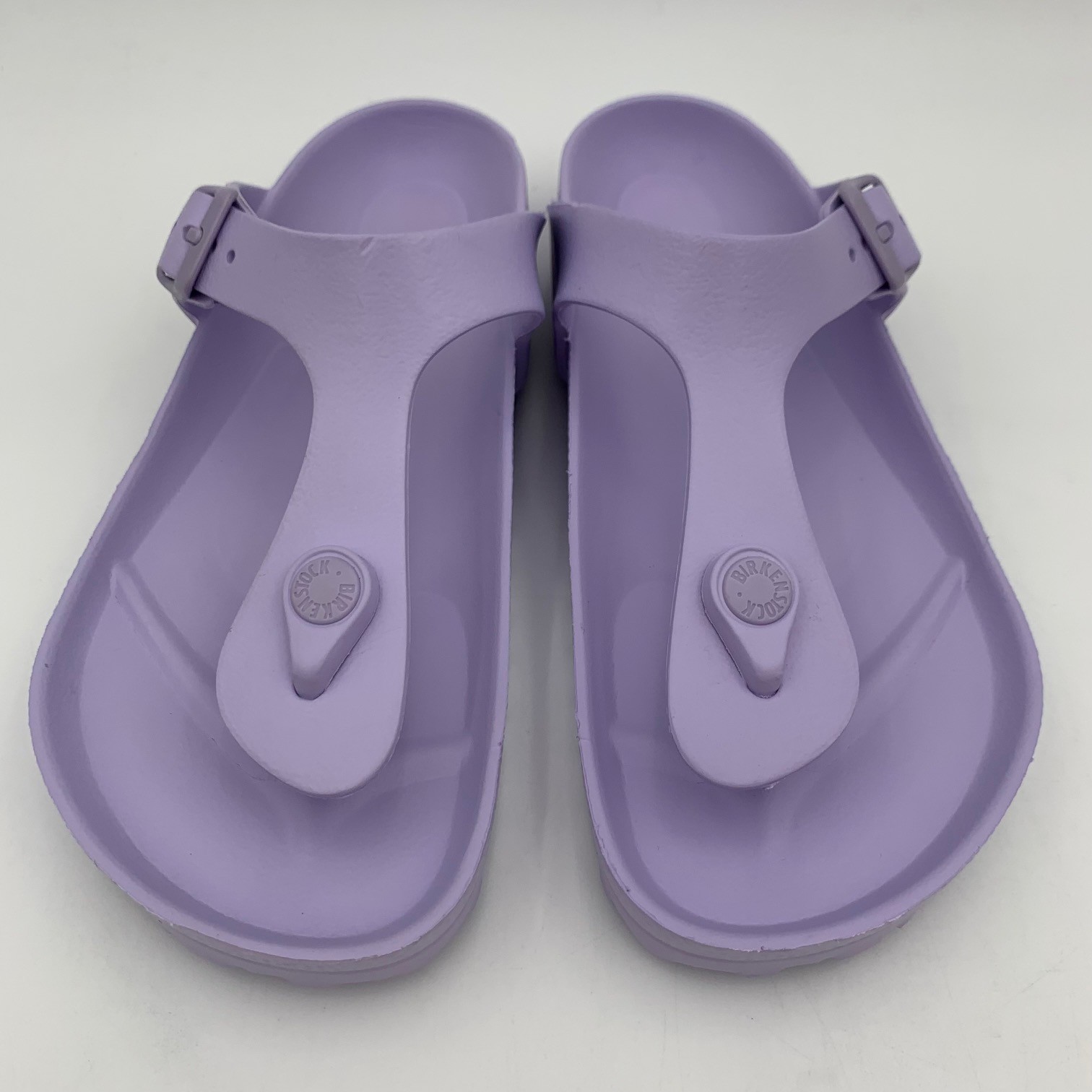 Birkenstock w Box Gizeh Purple Fog EVA Regular Width Select Size G1N