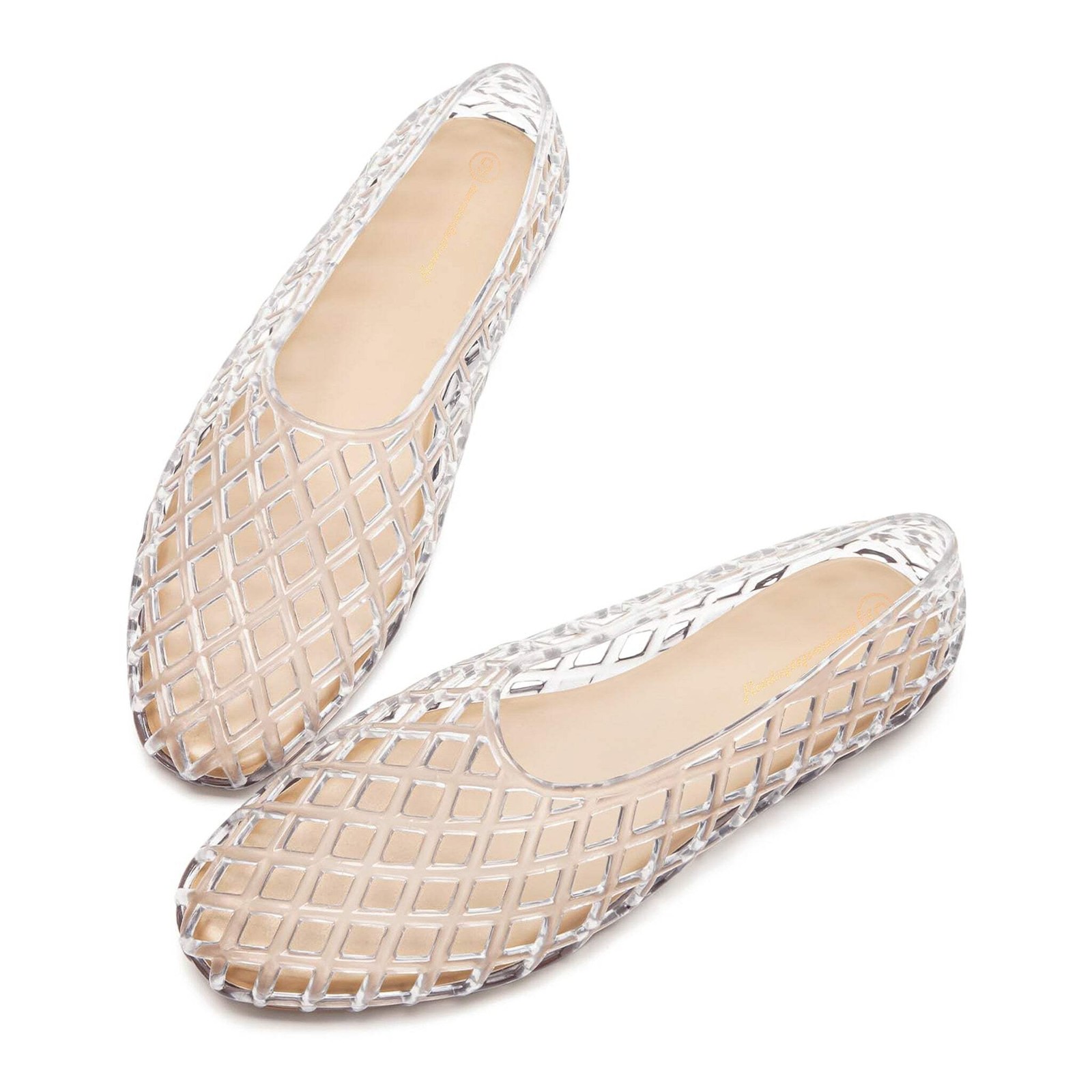Premium Soft Jelly Mesh Flats Breathable Summer Beach Ballet Sandals