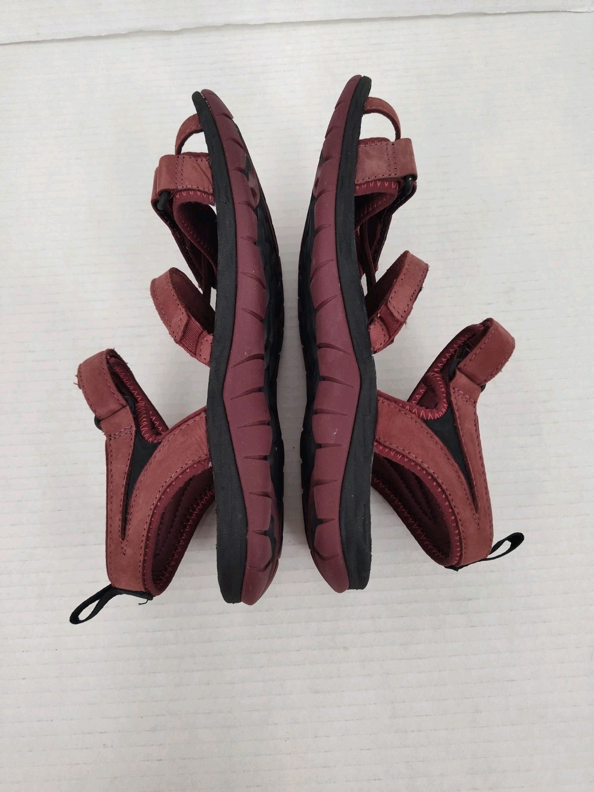 Merrell Siren Strap Q2 Sandals Womens Size 8 Burgundy Sporty Hiking Gorpcore