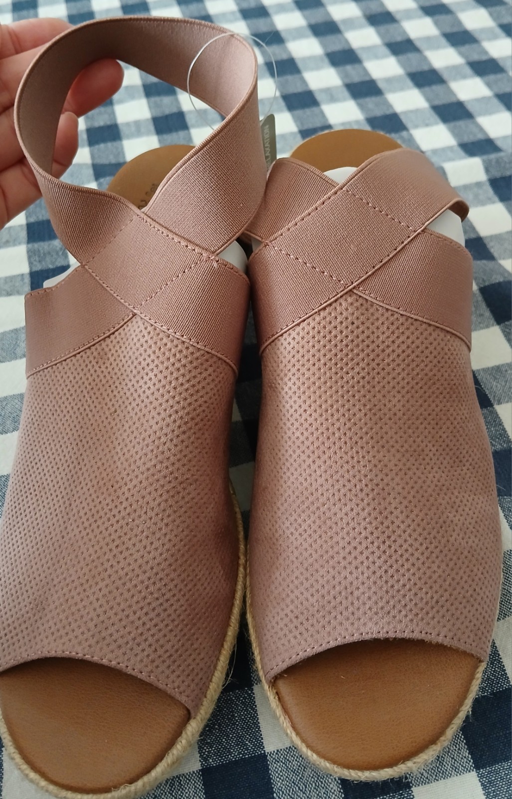 Sonoma Ortholite Wedge Sandal Sz 10