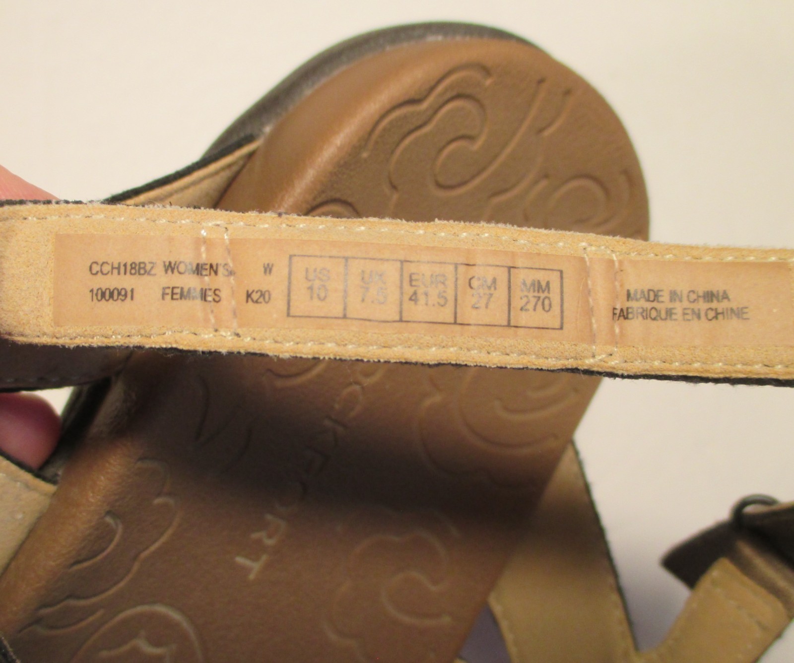 Rockport Ramona Sandals WORN ONCE Bronze Brown 10 or 41.5 Light Weight