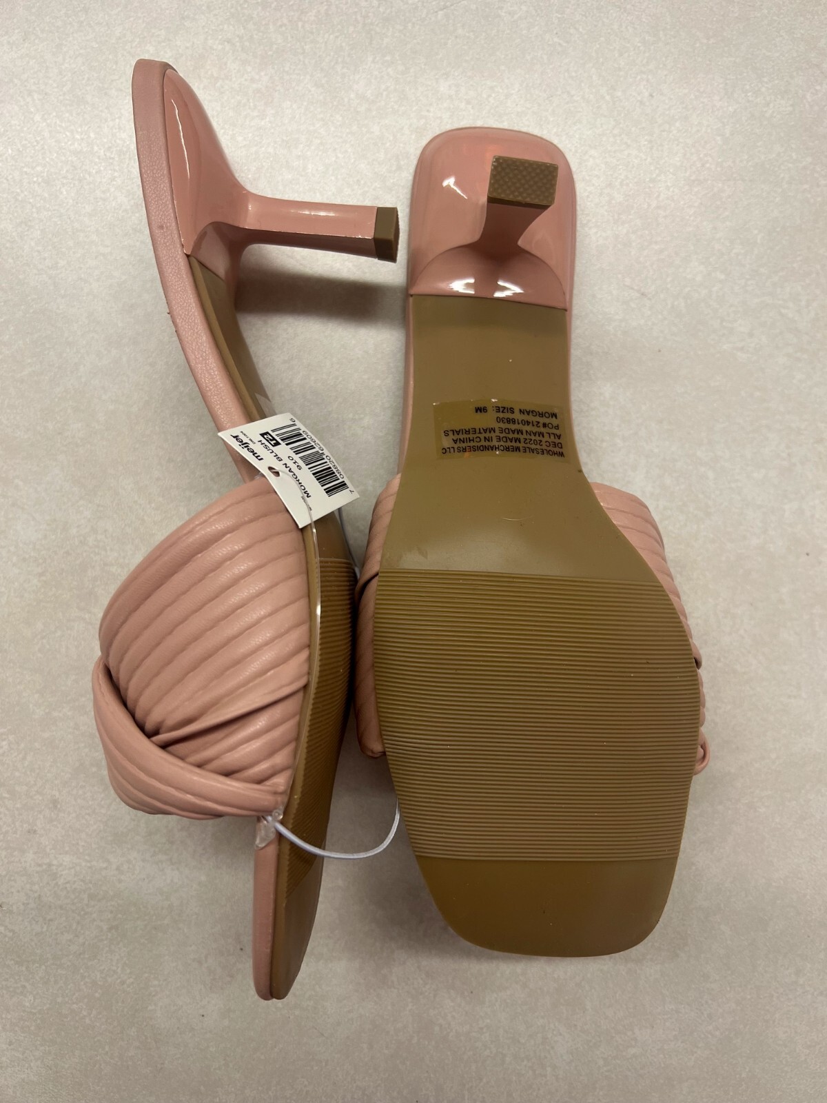 Ophelia Roe Women’s Blush Morgan Heeled Sandal Size 9 NWT NO BOX