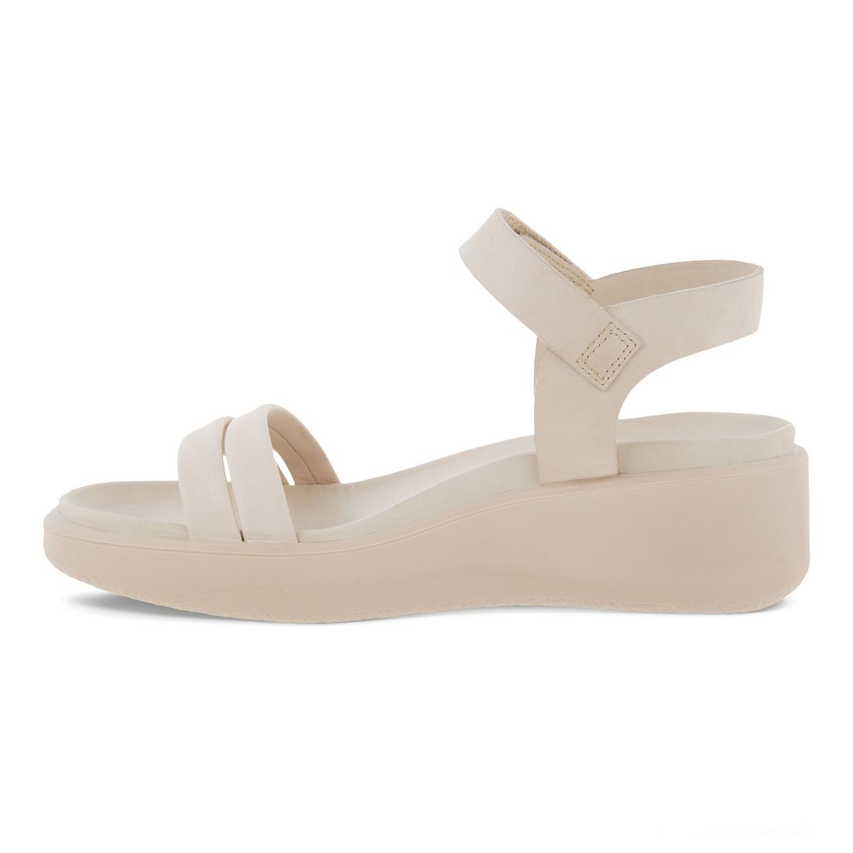 ECCO Women’s Flowt LX Wedge Sandal Limestone/Limestone – 273303-59113, Limestone