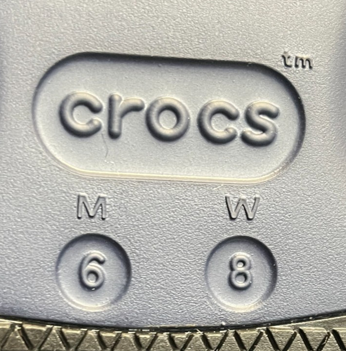 Crocs Classic Clog Womens Size 8 Blue Beach Casual Outdoor Slip On Sandals