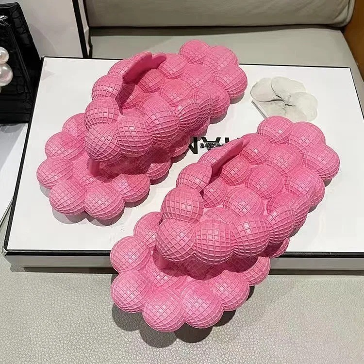 Women Massage Flip Flops Summer Non-Slip Slippers Comfort Foot Massage Sandals