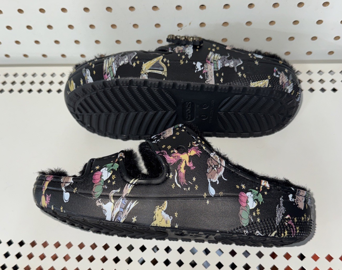 Crocs Classic Vera Bradley x Harry Potter Cozzzzy Womens Sandals Slides Size 5