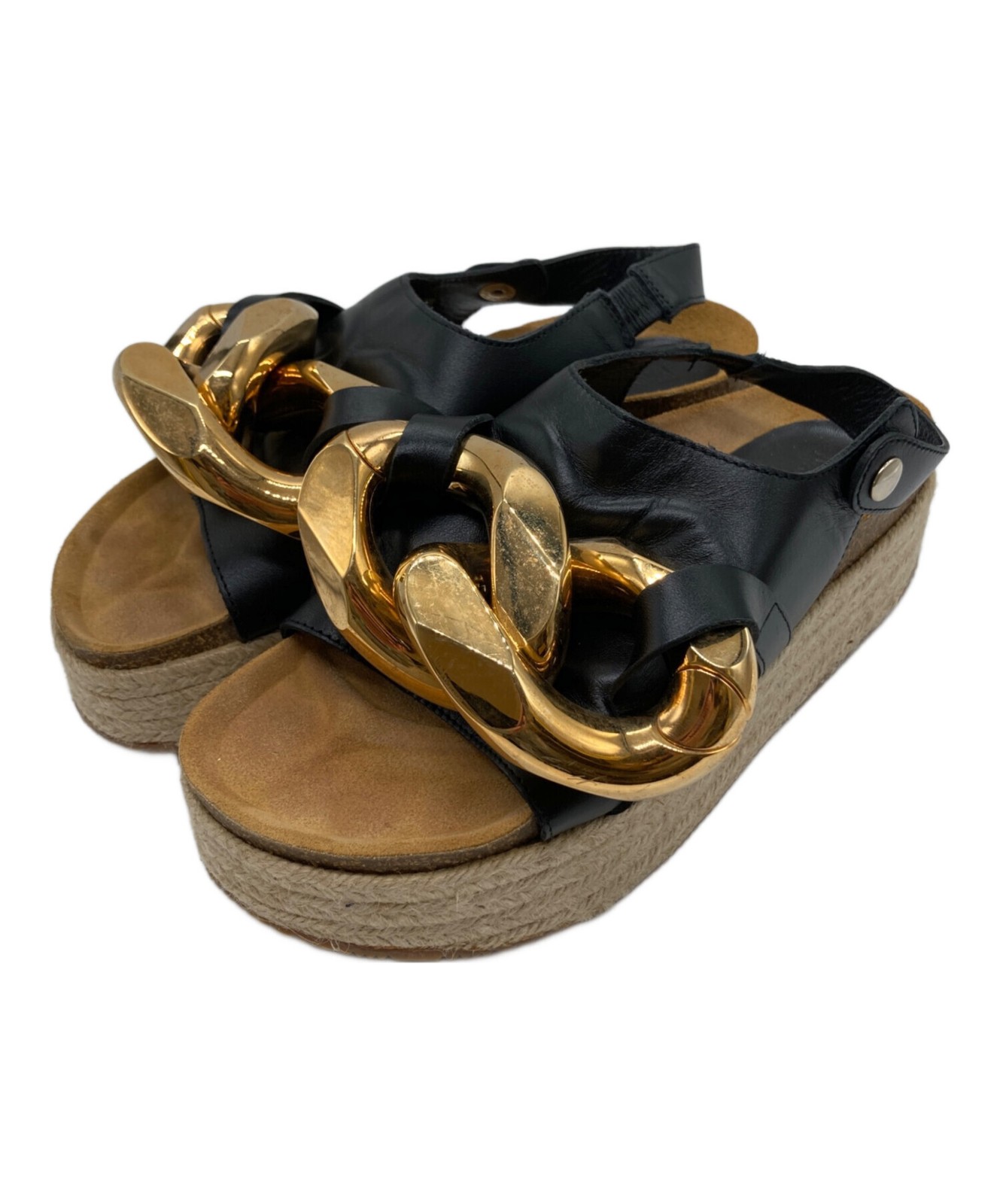 J.W.ANDERSON Chain Platform Sandals/ Beige/ Size: Unknown