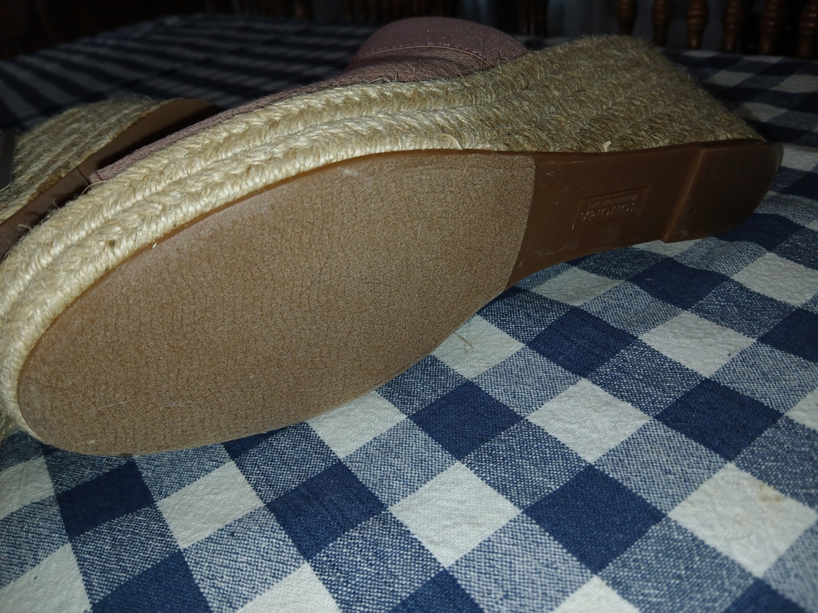 Sonoma Ortholite Wedge Sandal Sz 10