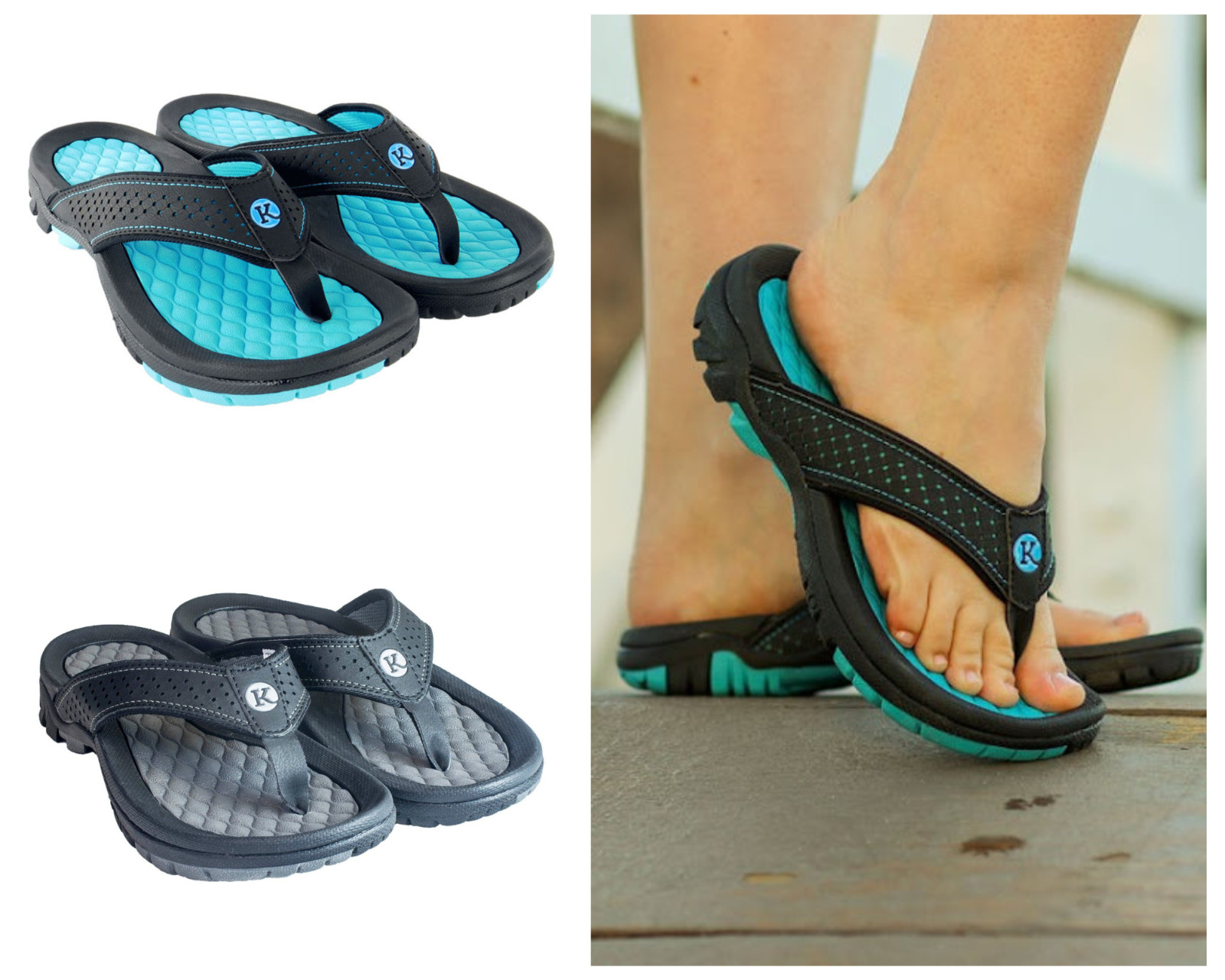 Women’s Kaiback Lakeside Sandal | Casual Comfortable Outdoor Sport Flip Flop