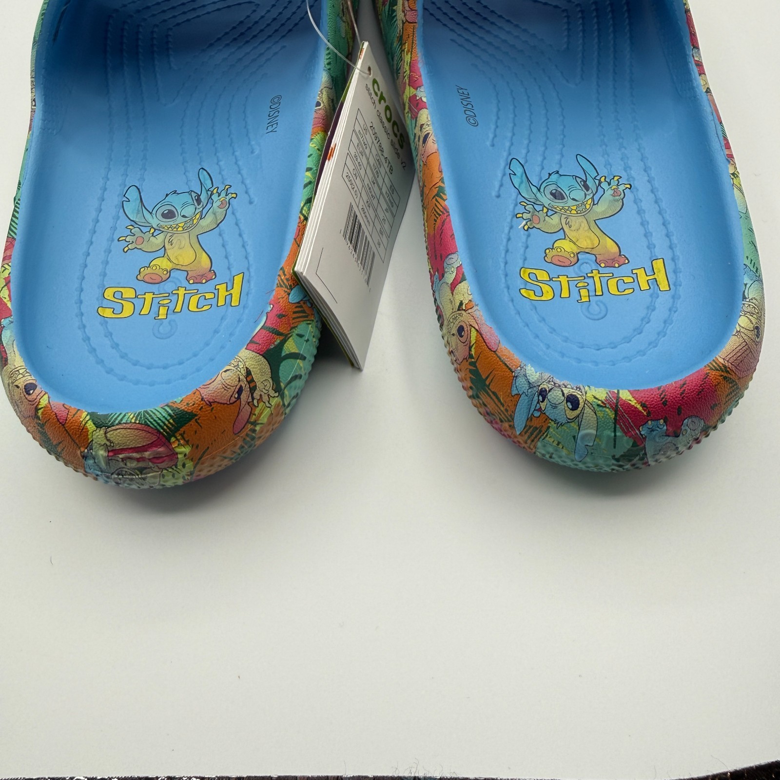Crocs Stitch Classic Slide V2 Oxygen Womens Size 9 NWT Original Package SOLD OUT