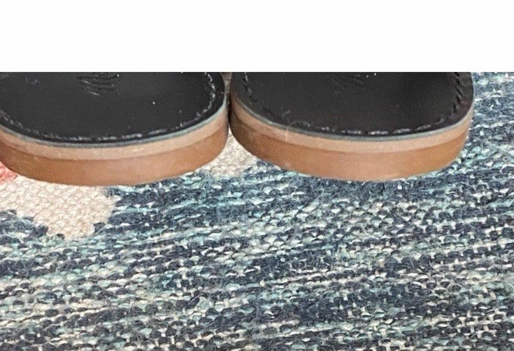 NWOB Madewell Boardwalk Black Leather Sandals Sz Women’s 7