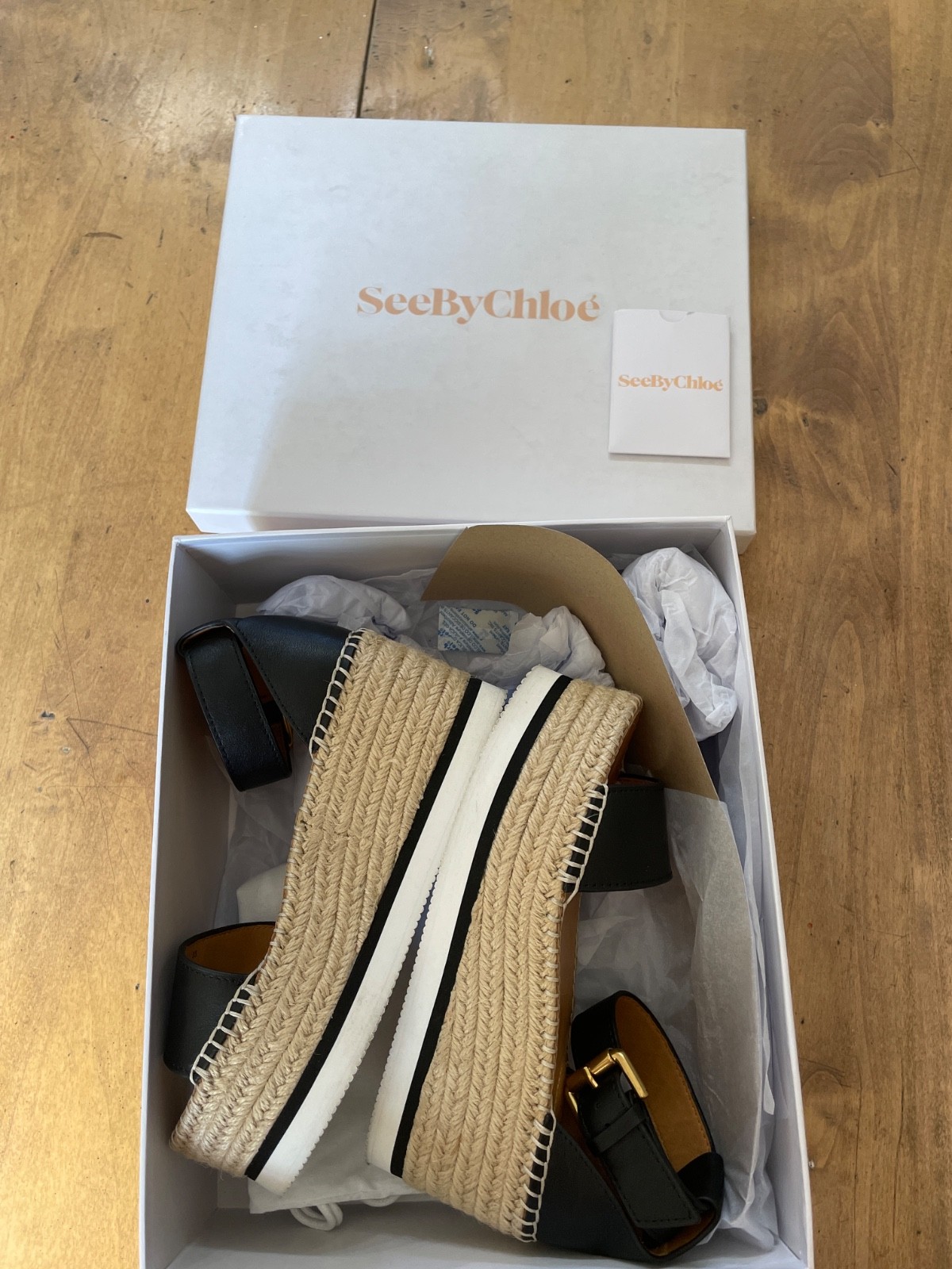 Chloe Glyn Wedge espadrille