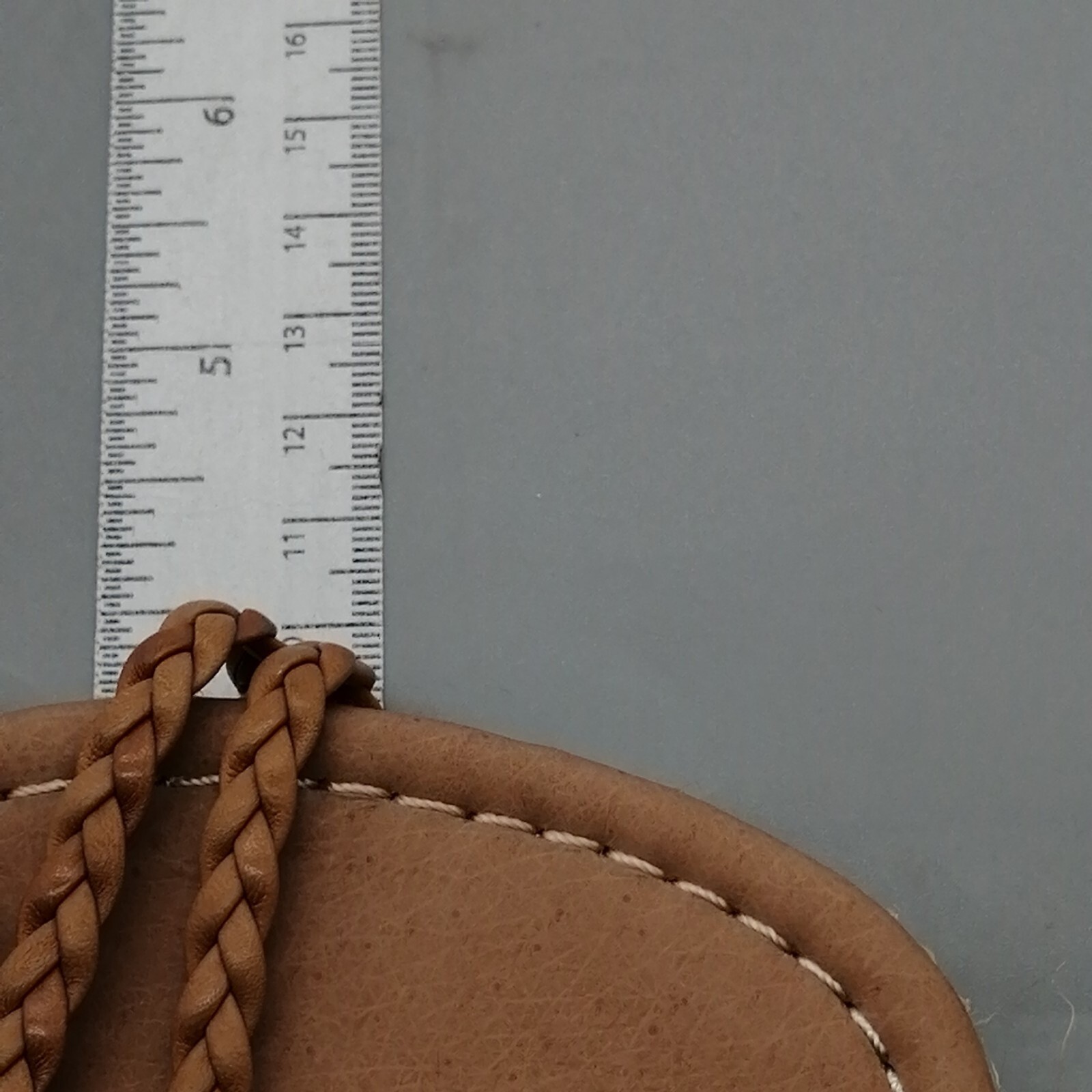 Madewell Womens Espadrille Slide Sandal Tan Leather Braided Straps Flat 6 NEW