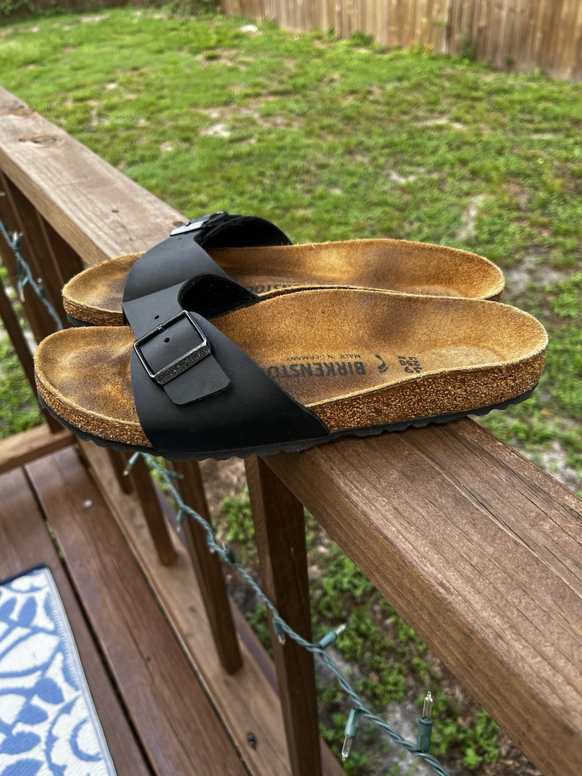 Birkenstock Sandal Women’s Size 8.5 Casual Travel Beach Lounge Slip On