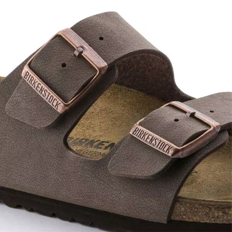 Birkenstock Arizona Mocha Birkibuc Leather Men’s and Women’s Sandals Select Size