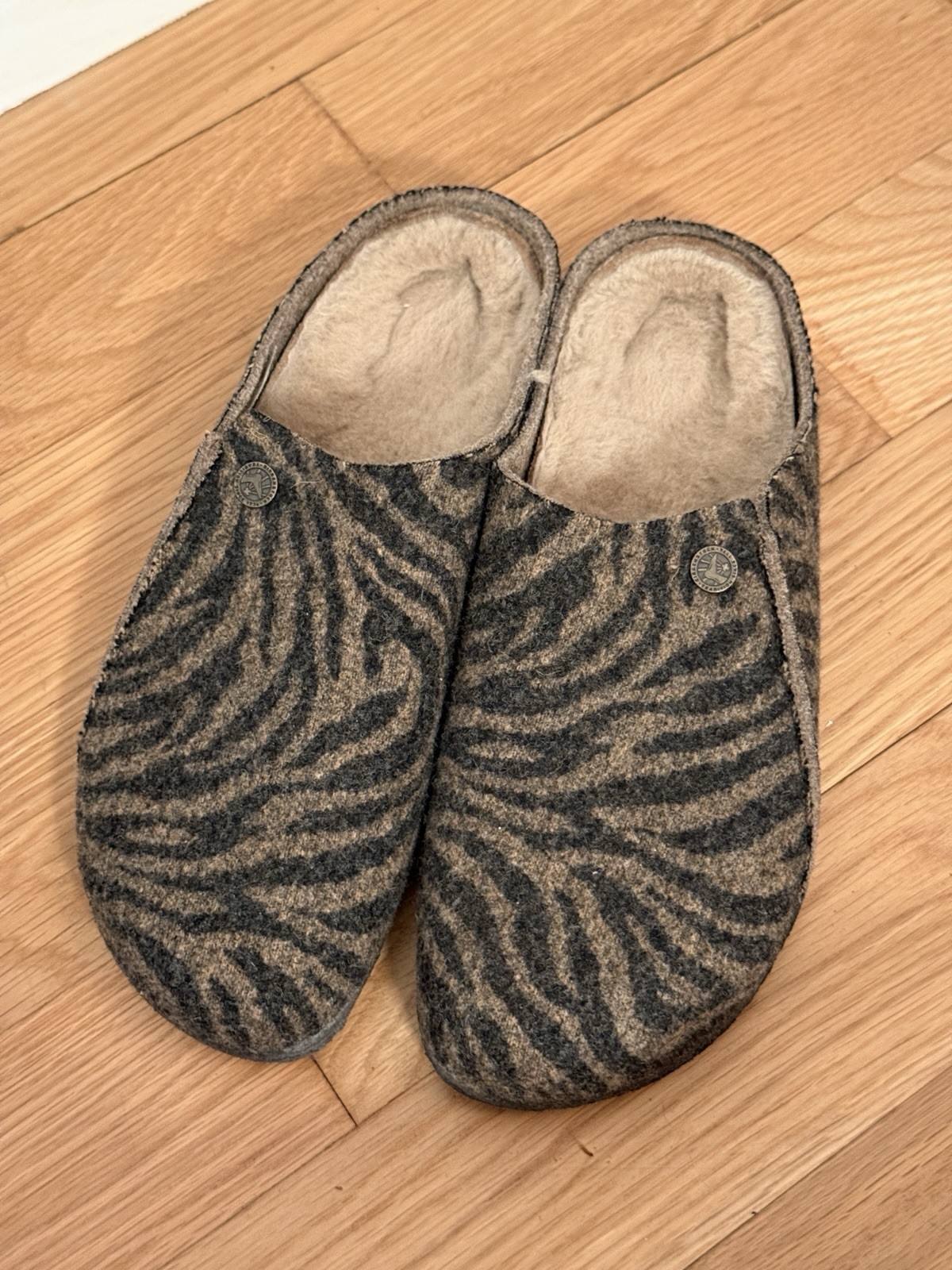 Birkenstock Zebra Zermatt Size 42