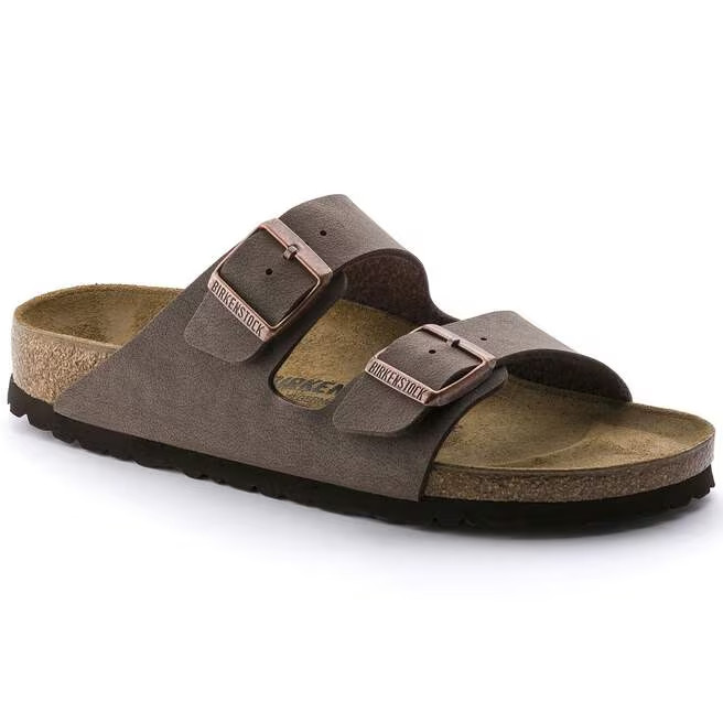 Birkenstock Arizona Birkibuc-Birko-Flor Casual Sandals Men/women’s-Mocha