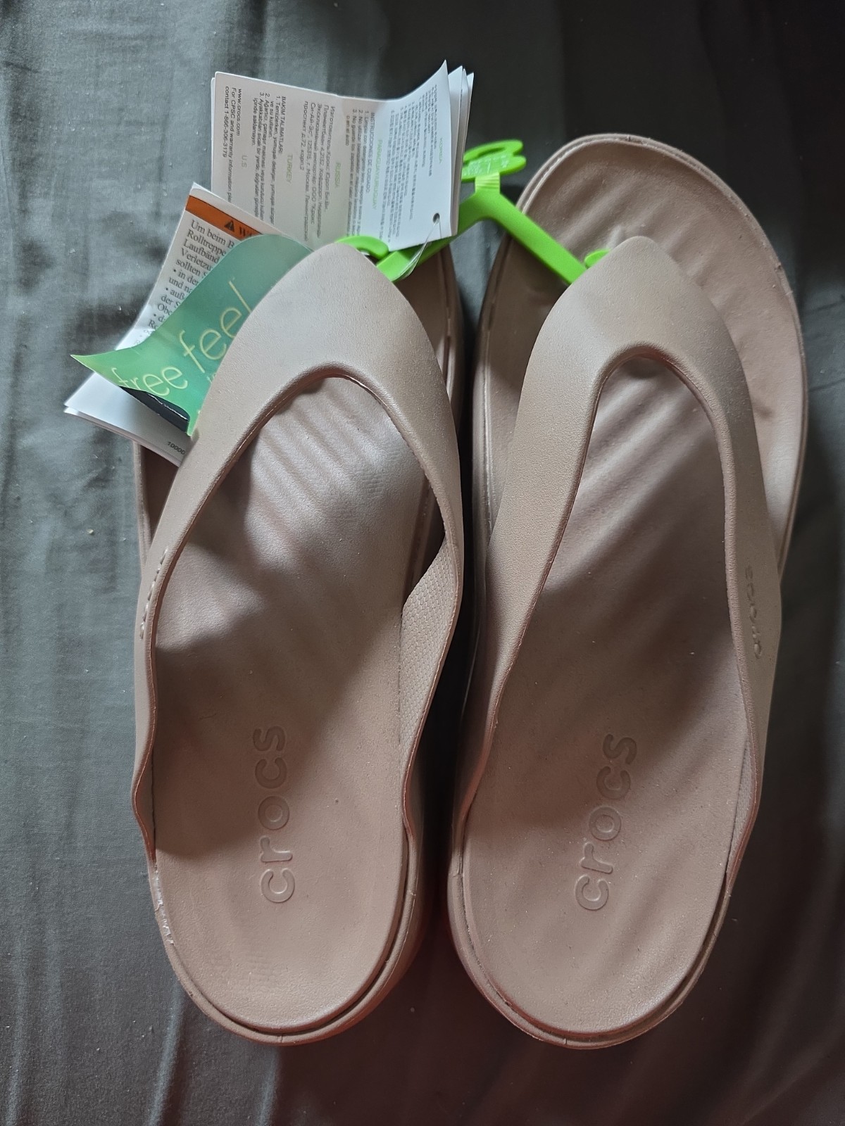 Cross Getaway Platform Flip Flops (Size 10 W) New With Tags. No Box