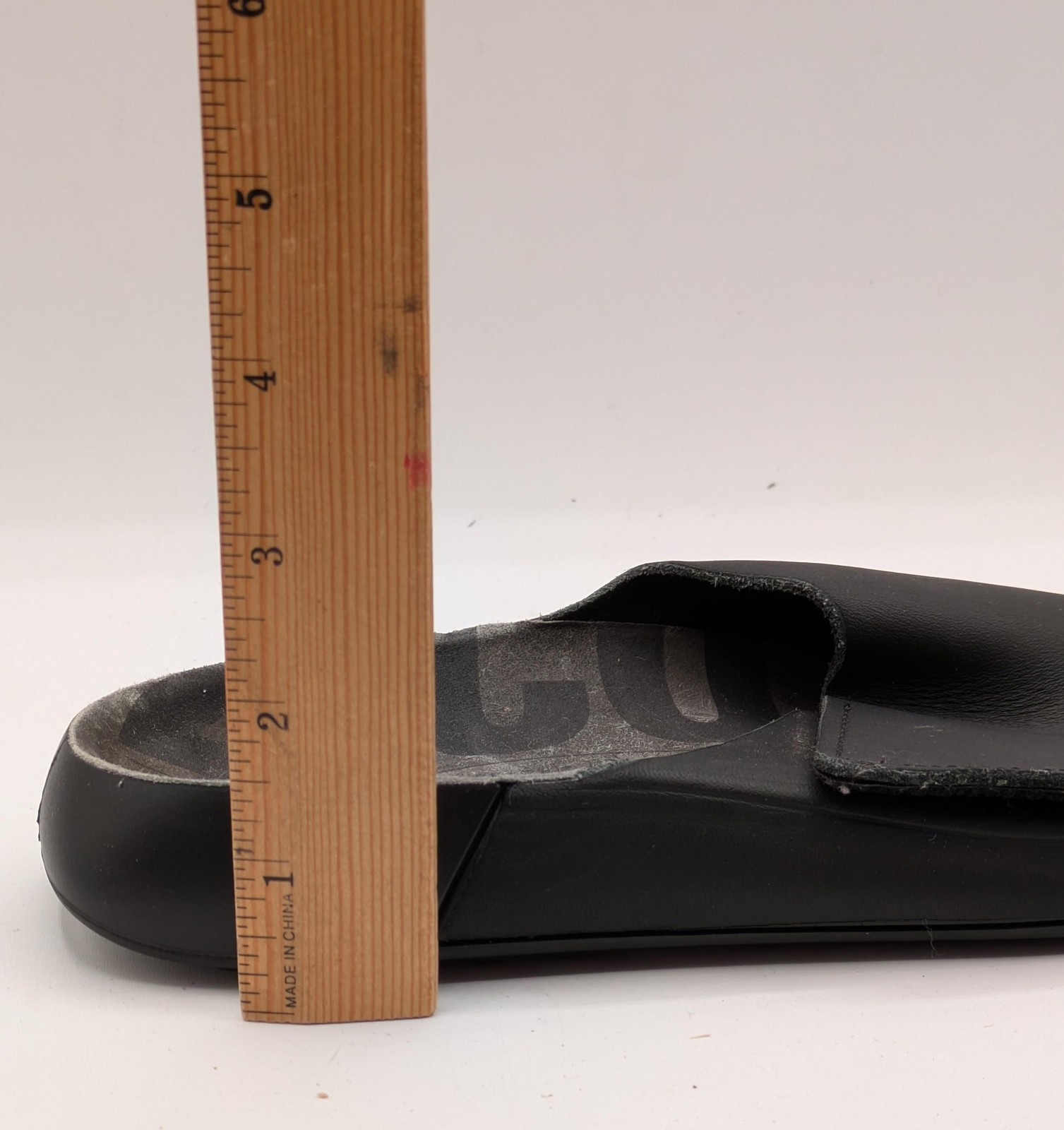 ECCO Fluidform Slides Shoes Womens Size 7.5 Black Adjustable Sandals Casual