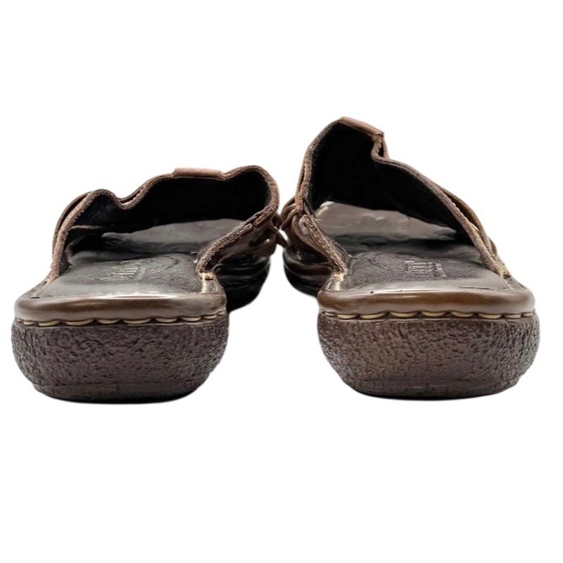 Born Sandals Leather Fisherman Slip On Casual Comfort Earthy Travel Brown 10 42