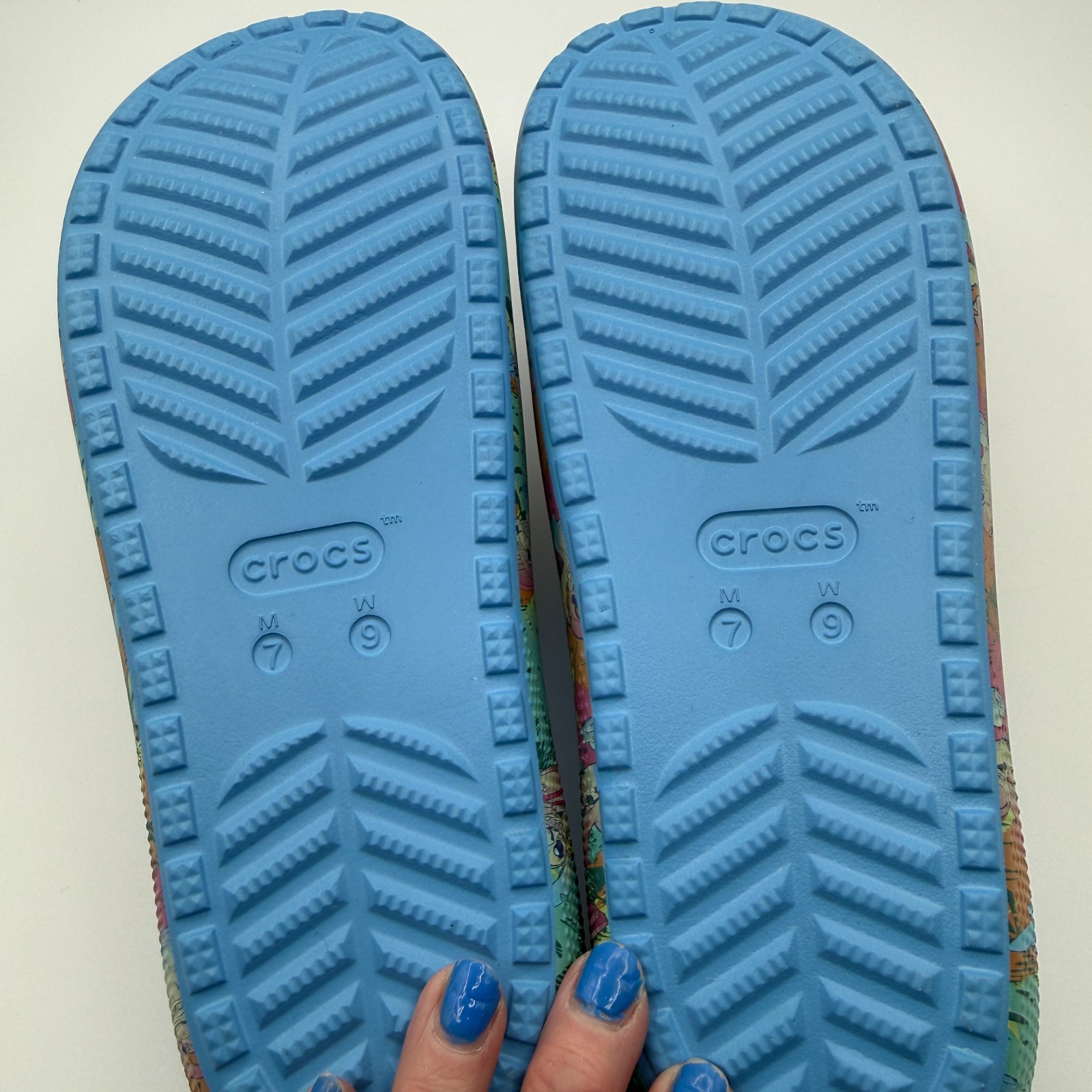 Crocs Stitch Classic Slide V2 Oxygen Womens Size 9 NWT Original Package SOLD OUT