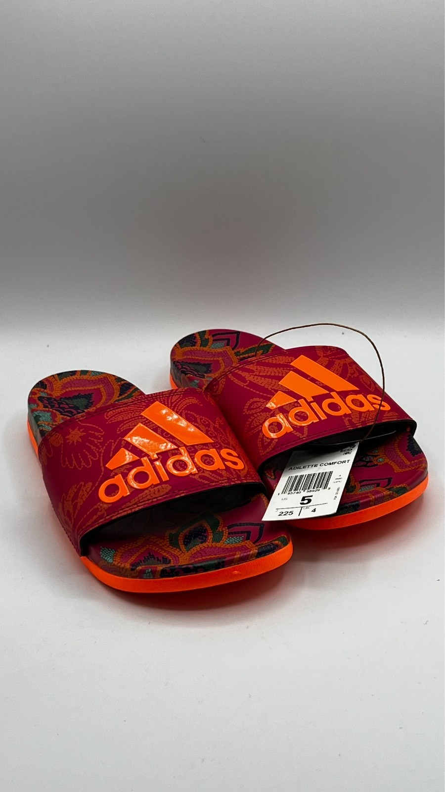 Adidas ADILETTE COMFORT SANDALS GX4302 Orange / Signal Orange / Vivid Berry