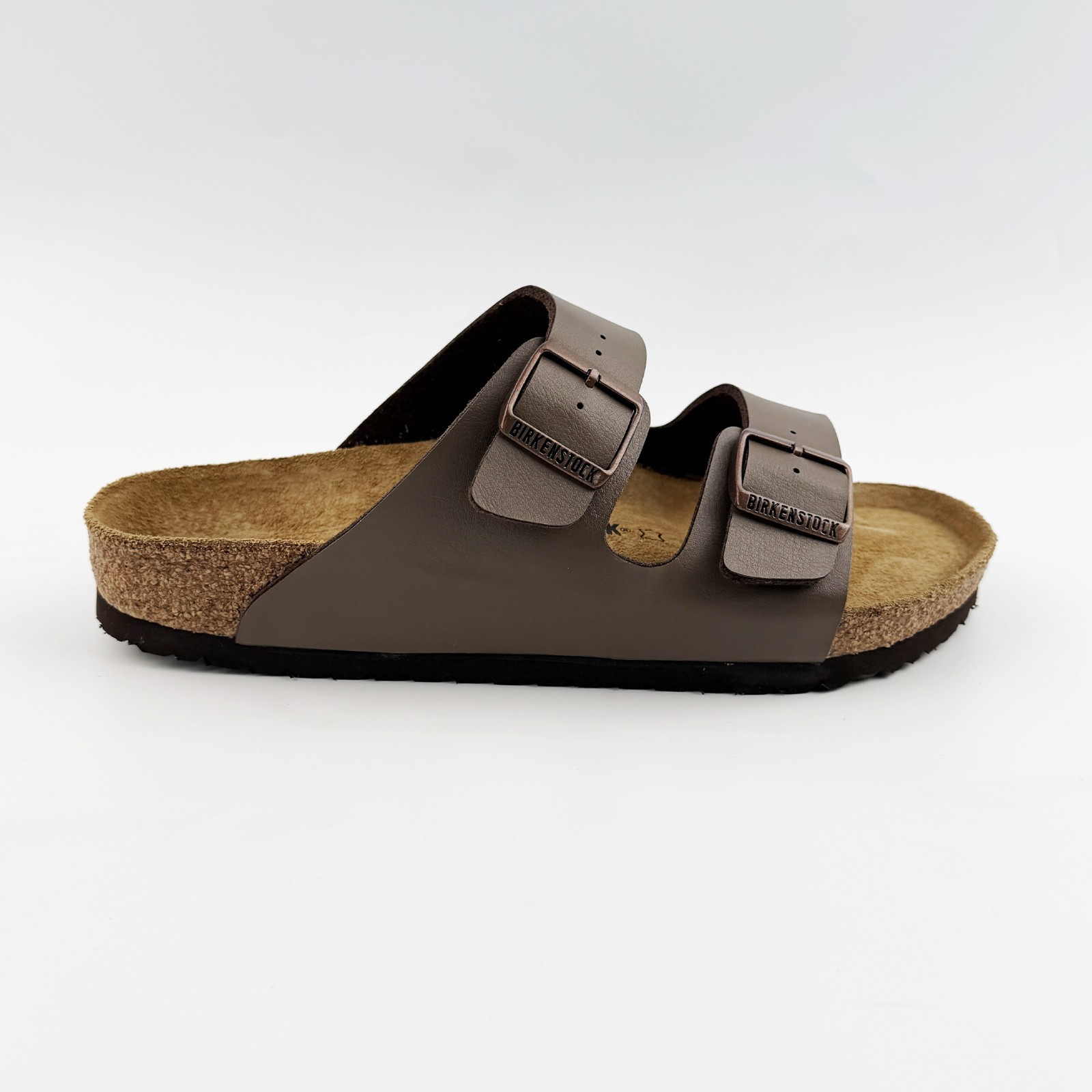 Birkenstock Arizona Mocha Birkibuc Leather Unisex Casual Sandals Shoes EU37-45