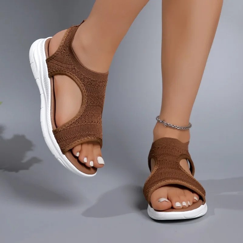 Orthopedic Slingback Sandals for Women Breathable Sport Slide Shoes Summer 2025
