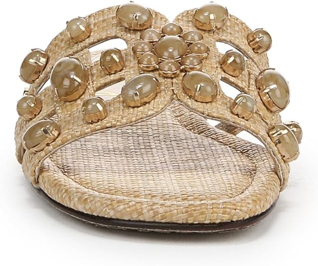 Sam Edelman Woman’s Sandals Bay Bleached Beechwood Gem Size US 5 M *NEW IN BOX*