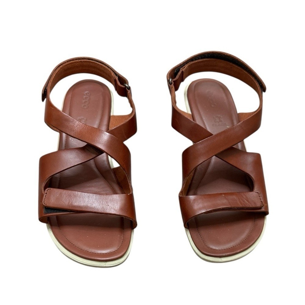 ECCO Women’s Felicia Cross Wedge Sandal Size 10.5
