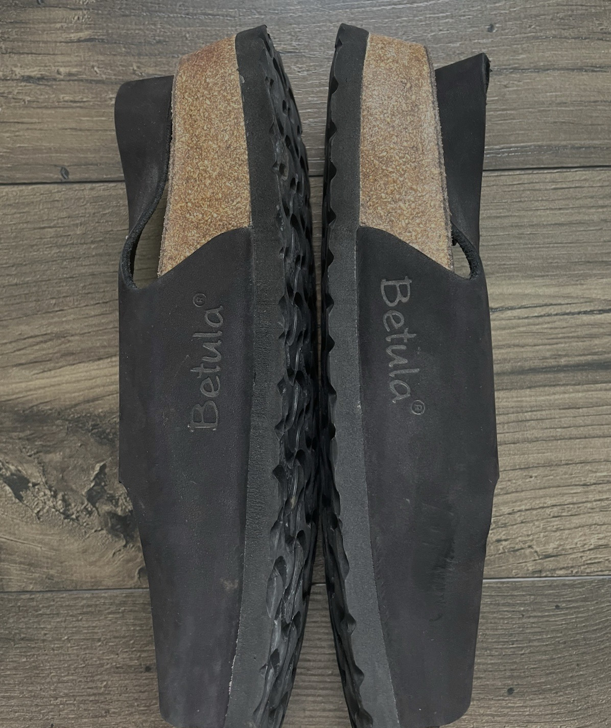 Birkenstock Birkis Black Buckle 9 EXCELLENT