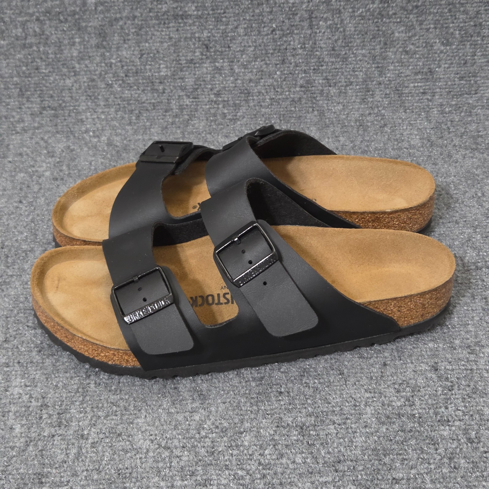 BIRKENSTOCK Women’s 11 Men’s 9 Arizona BS Slide Black Sandals Unisex 9M-11W