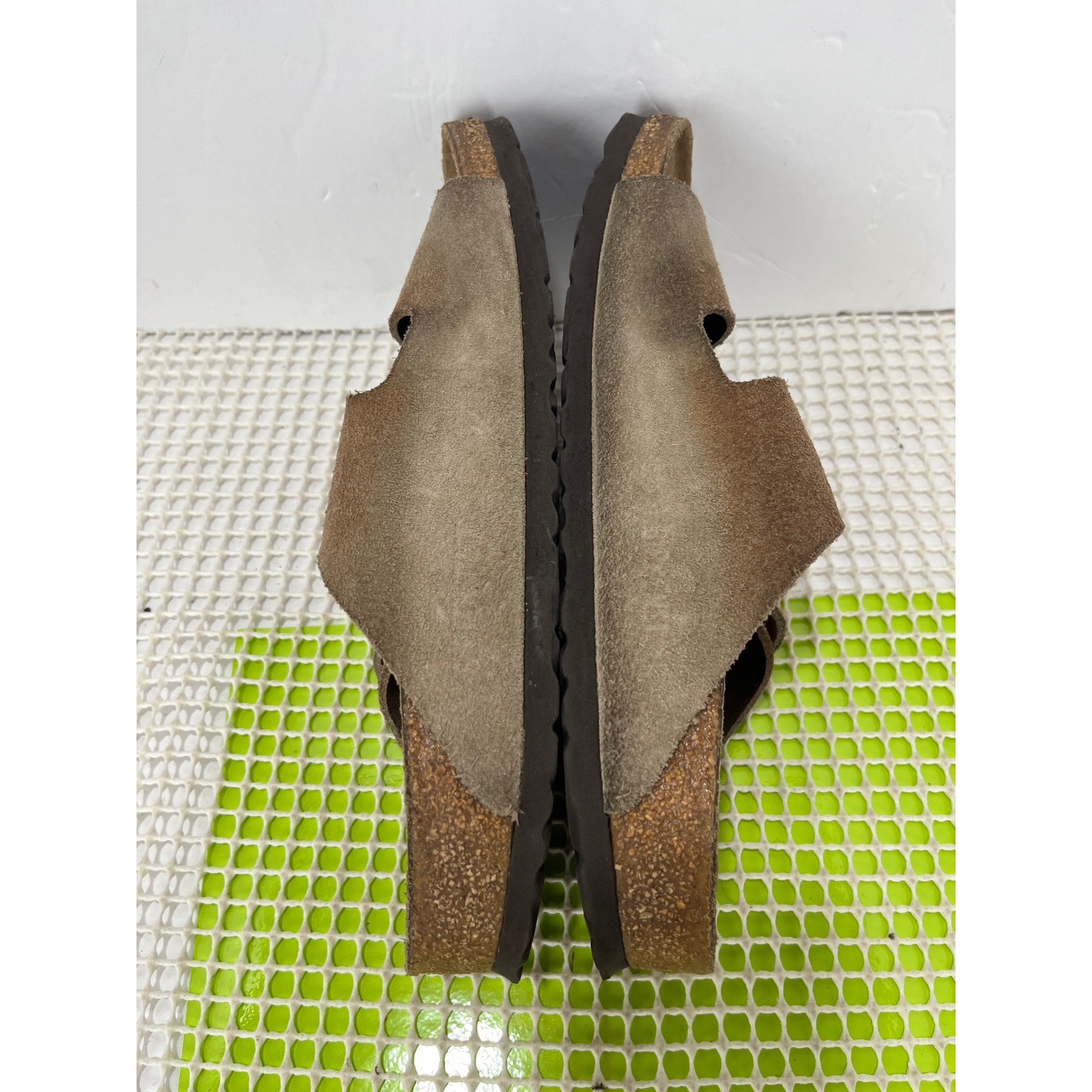 Birkenstock Arizona Suede Two Strap Sandals Size 38 Men 6, Women 8