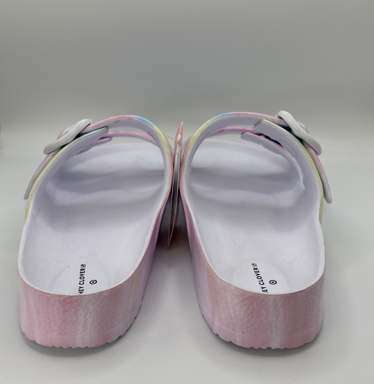 Stoney Clover Lane X Target Multi Color Tie Dye Slide Sandals Women’s Size 6 New
