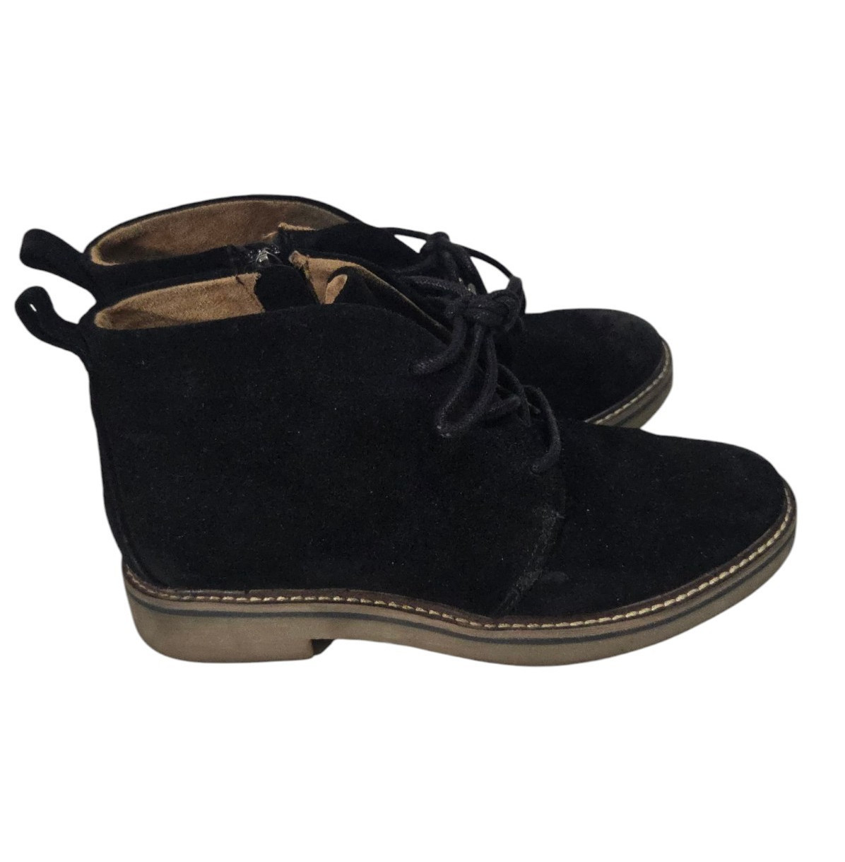 Comfortiva Boots Align Ankle Black Suede Women’s Size 7M Casual Dress Chukka