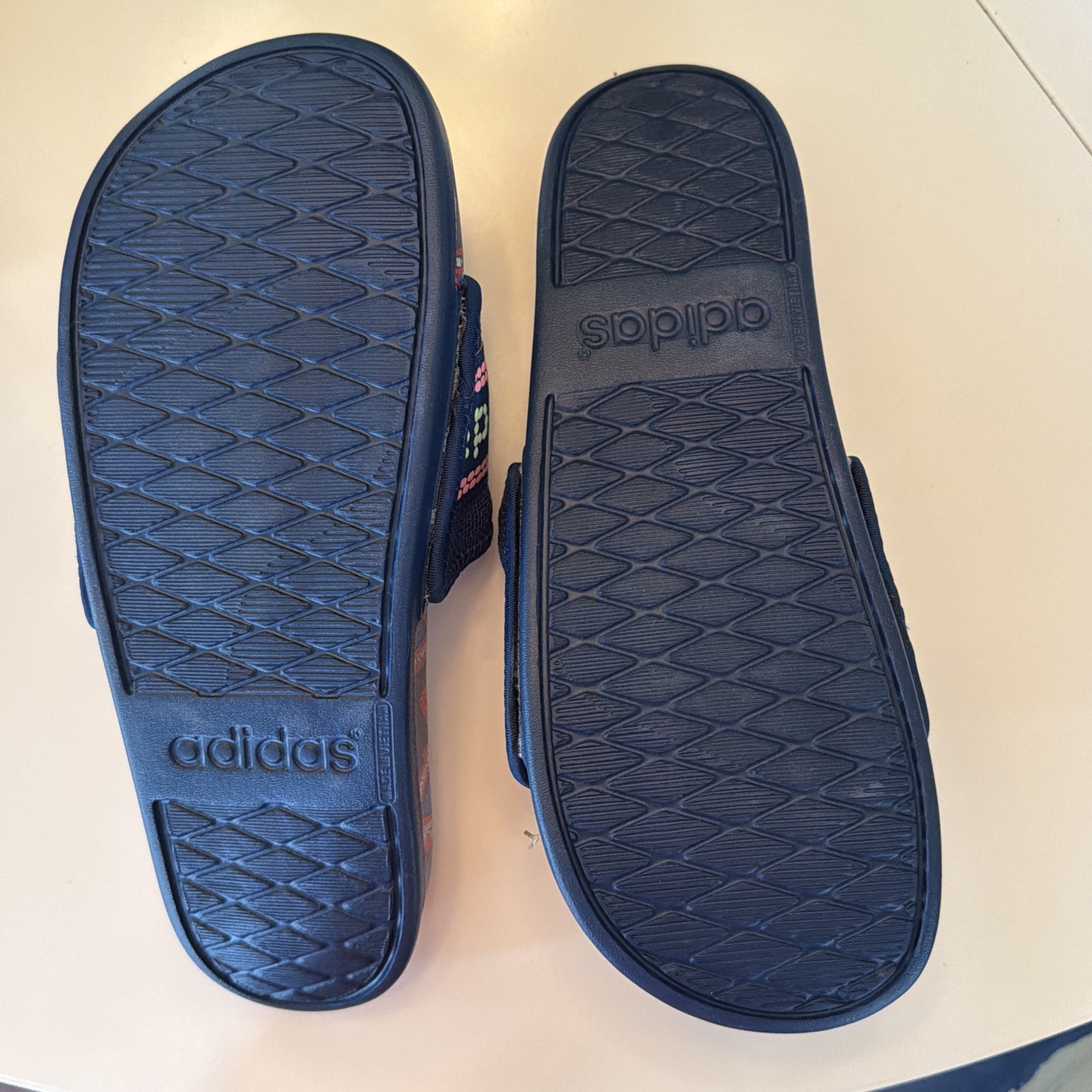 Adidas x Farm Rio Adilette Comfort Mosaic Slides Sandals Slip On Womens US 8 NIB
