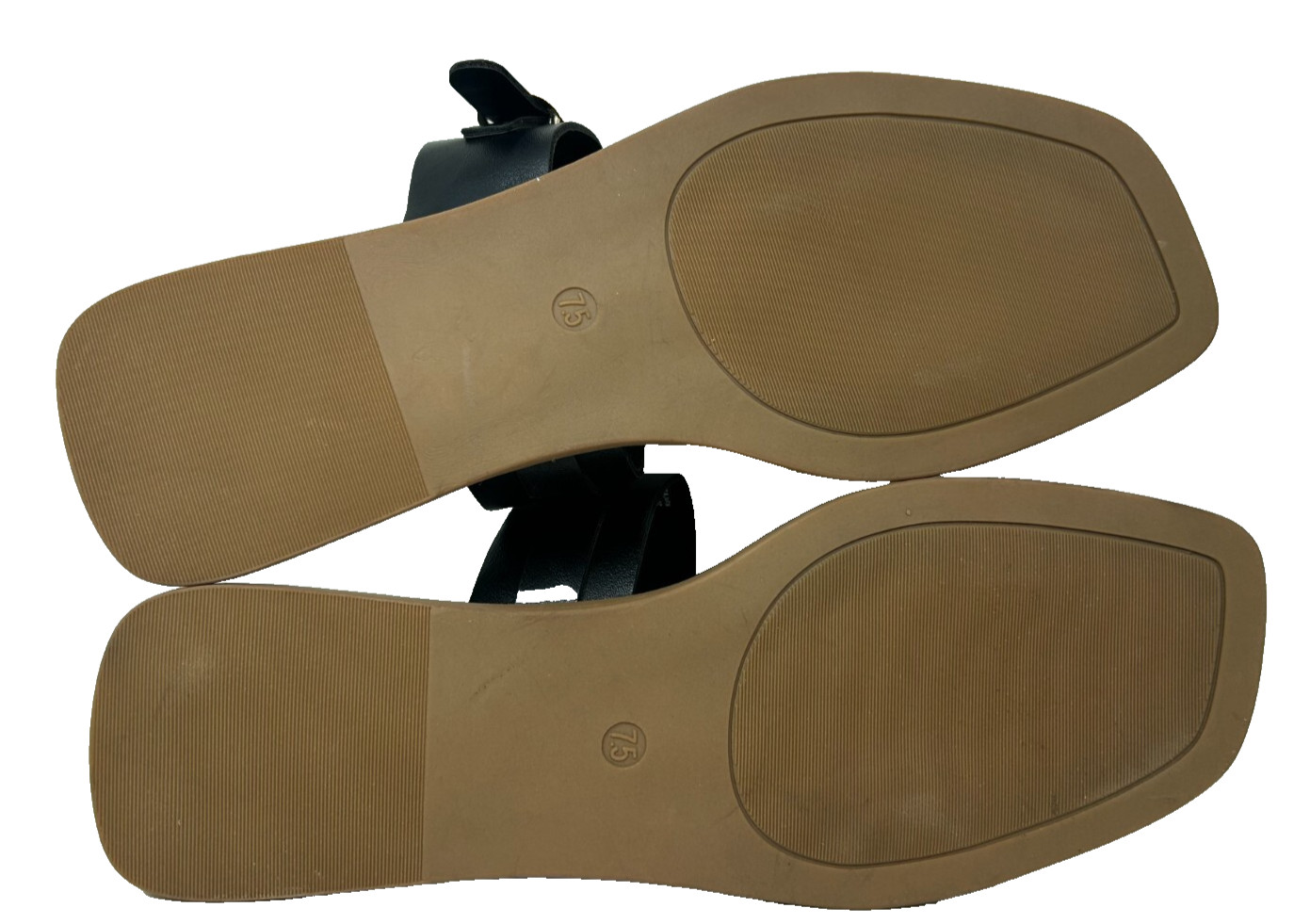 Sonoma Women’s Vellma Slip On Comfort Dress Sandals Black/Brown Size:8.5 161G