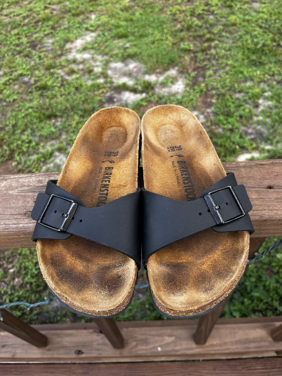 Birkenstock Sandal Women’s Size 8.5 Casual Travel Beach Lounge Slip On