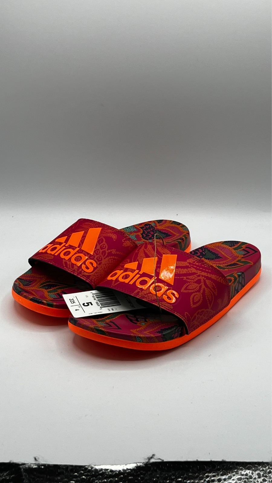 Adidas ADILETTE COMFORT SANDALS GX4302 Orange / Signal Orange / Vivid Berry