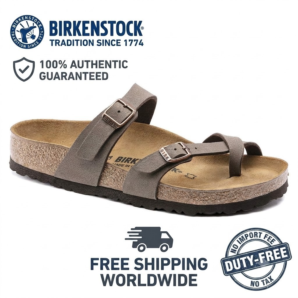 Free Shipping Authentic Birkenstock Mayari Birkibuc Sandal Size US NO IMPORT FEE