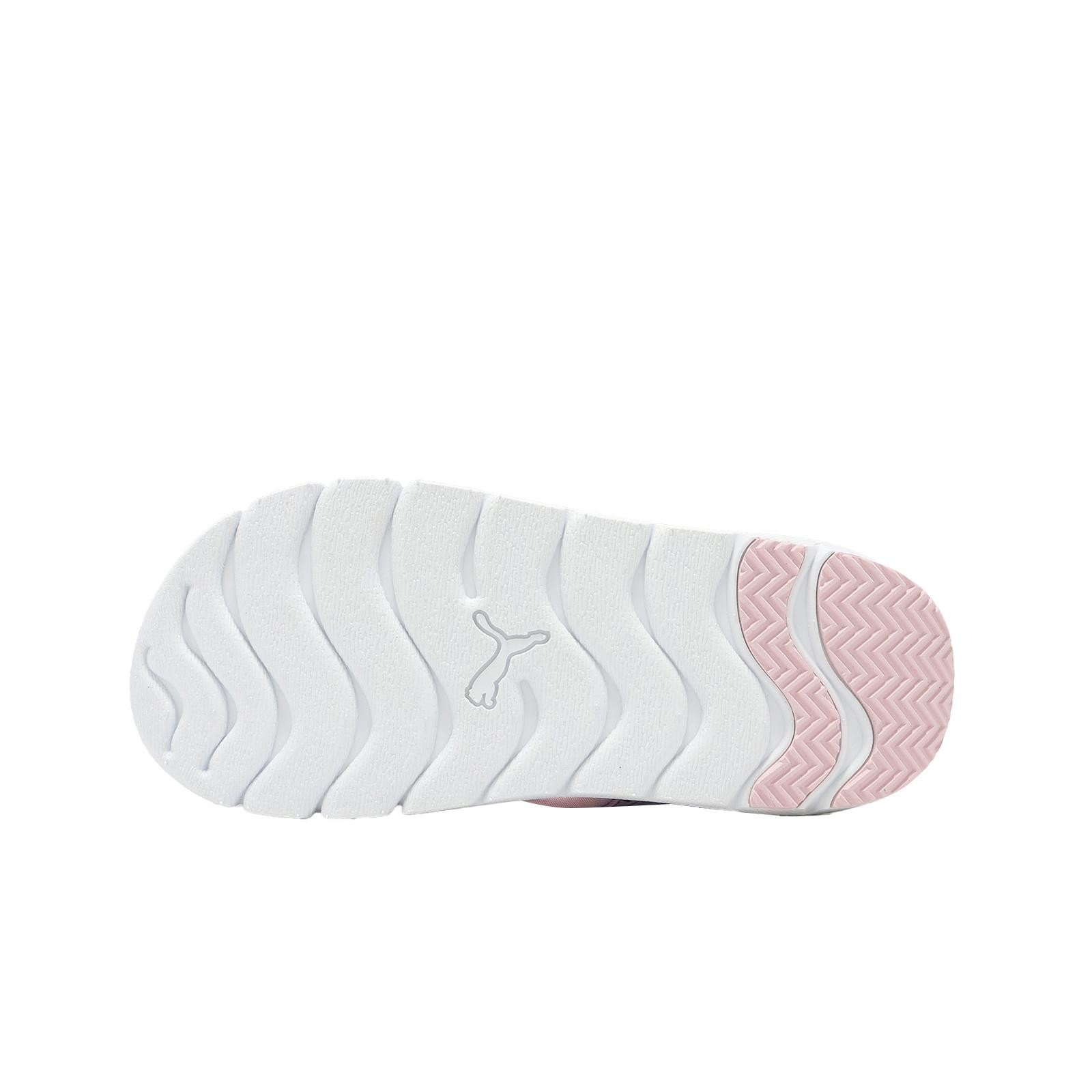 Puma Evolve Sandal JR Pink White Kids Youth Strap Casual Sandal 390449-17