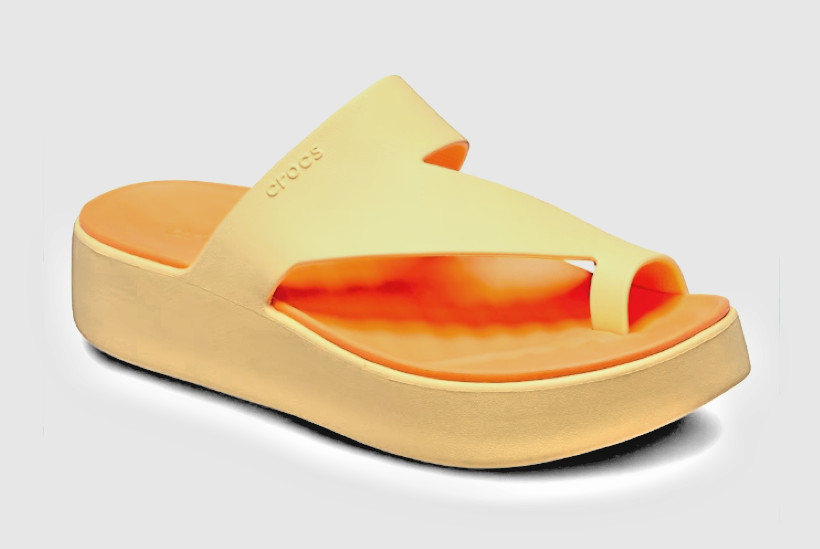 Crocs Getaway Platform Toe Loop Golden Hour Dragon Fruit Women’s Sizes 5 6 7 8 9