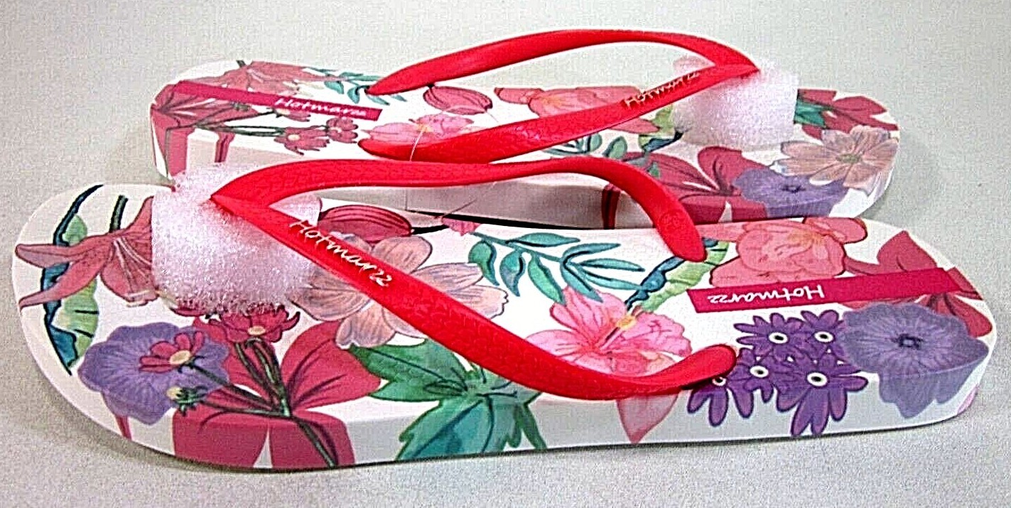 Hotmarzz Womens Flip-Flops Sandals Sweet White, US Size 8 M, EUR 39