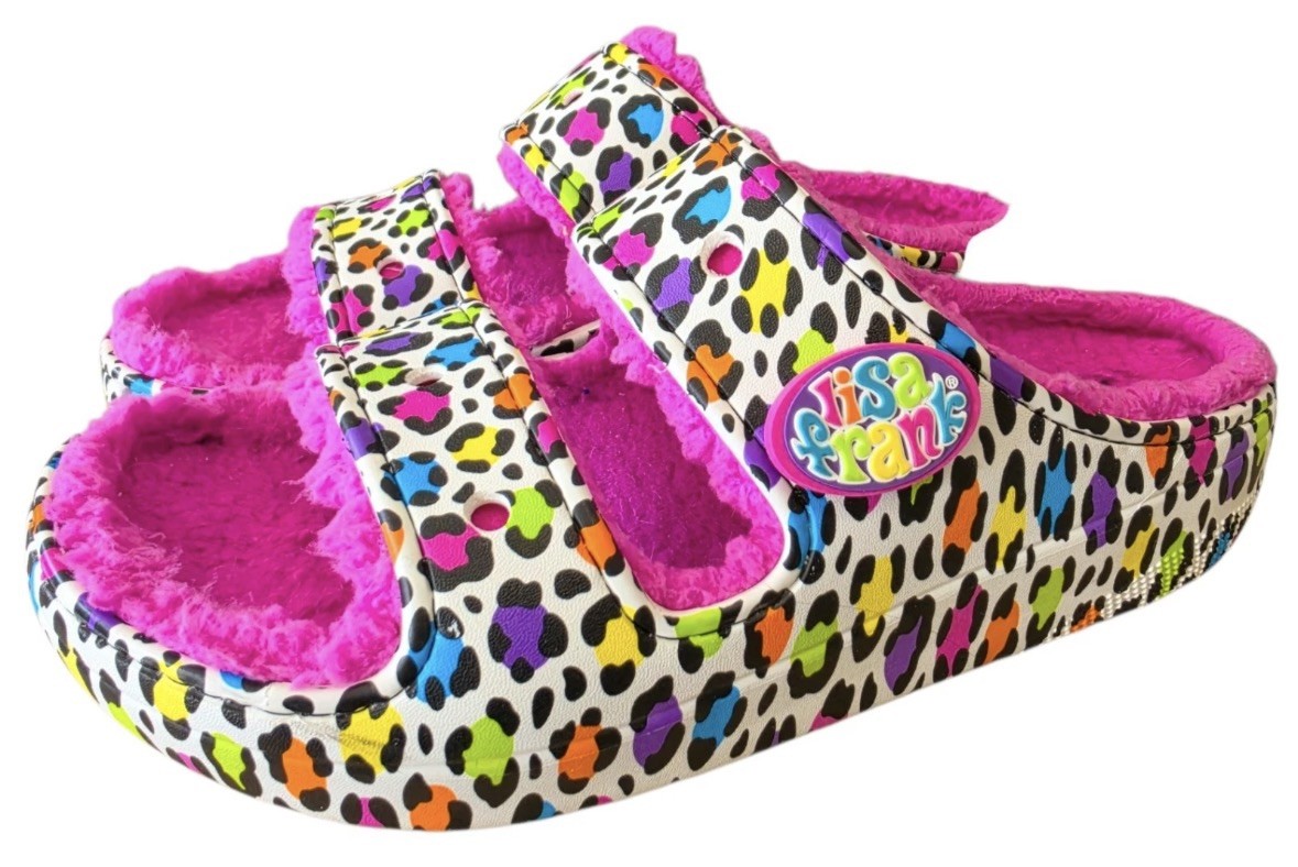 CROCS X Lisa Frank Cozy Lined Sandals Women’s 11 Men’s 9 – FREE SHIPPING!