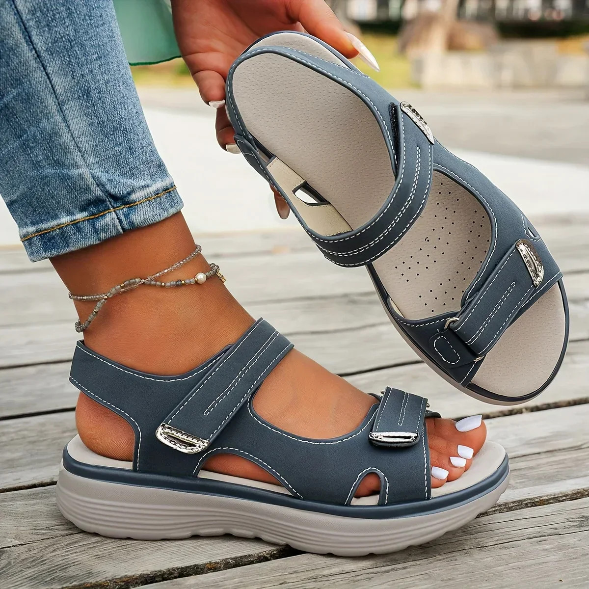 Orthopedic Stylish fashionable Non-Slip Sandals Comfortable & Support for Women