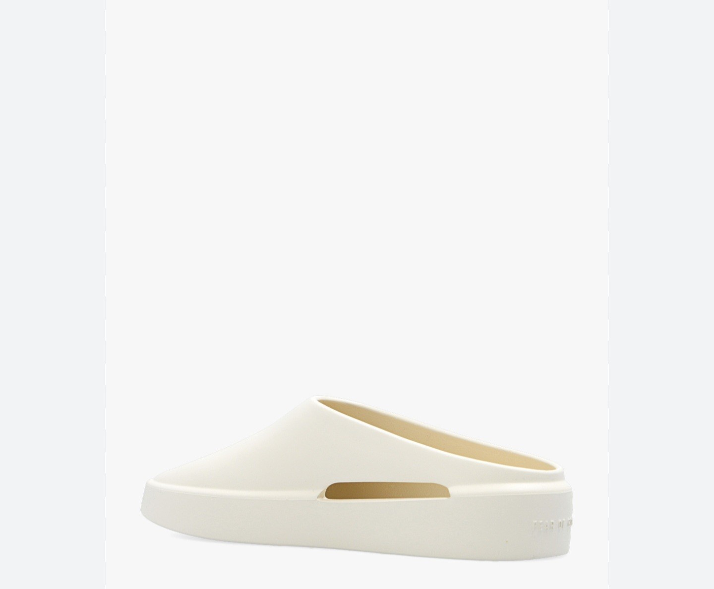 Pre Owned Women’s FEAR OF GOD Cream The California 1.0 Shoes Size 8