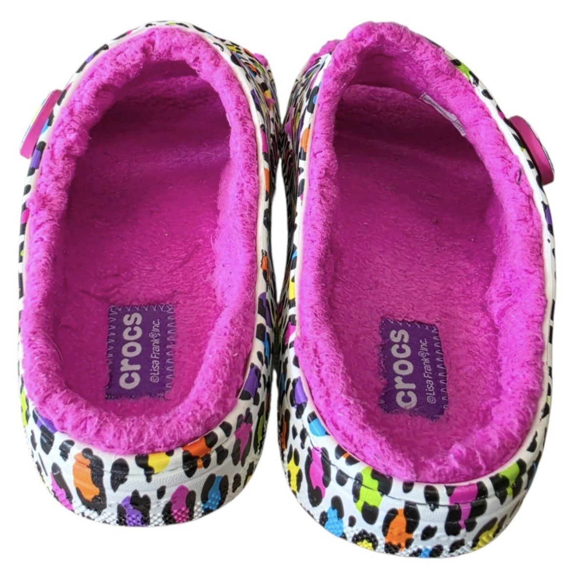 CROCS X Lisa Frank Cozy Lined Sandals Women’s 11 Men’s 9 – FREE SHIPPING!