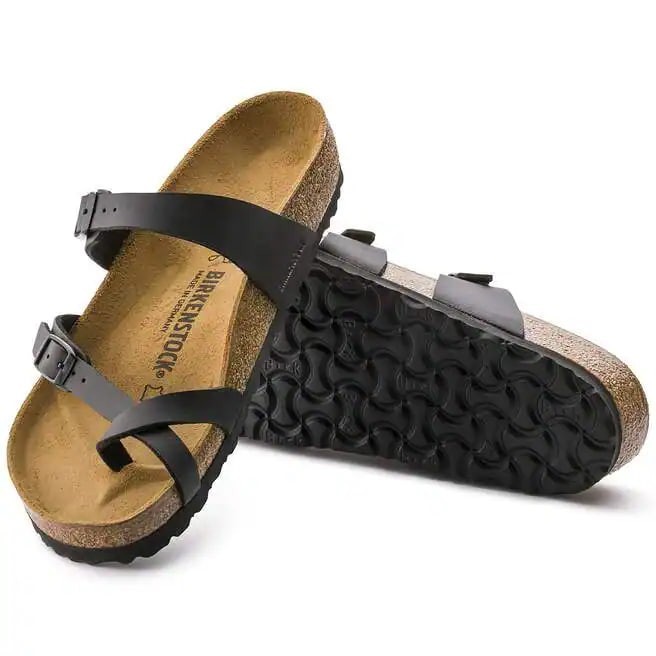 New Birkenstock Mayari Birko-Flor Black Sandals Women’s Shoes All Size